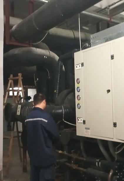 螺杆式冷水机组冷冻水温降不下来怎么回事？